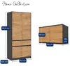 Home Collective Kleiderschrank für Schlafzimmer | 2 Produktbild-Vorschau 2