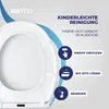 Sanfino® Premium WC-Sitz mit Absenkautomatik Oval - Produktbild-Vorschau 5