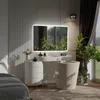 Badspiegel mit LED Beleuchtung - Osaka - 90 cm, 70 cm Produktbild-Vorschau 2