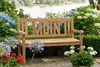 riess-ambiente Wetterfeste Gartenbank EMPIRE TEAK 120cm Produktbild-Vorschau 3