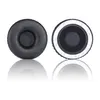 Two black ear pads for headphones are shown against a white background. Produktbild-Vorschau