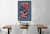 MuchoWow® MuchoWow® Gerahmtes Poster Rugby - Mensch - Retro Produktbild-Vorschau 2