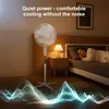 Extralink ventilátor 40 cm, 3 rýchlosti, oscilačný, biely Náhľad obrázku produktu 8