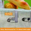 8 Stück Tischtuchklammern Edelstahl verdickter, Produktbild-Vorschau 3