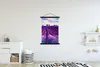MuchoWow® Textilposter Ölfarbe - Malerei - Blumen 120x180 Produktbild-Vorschau 2