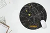 MuchoWow® Mauspad Mousepad Düren - Karte - Gold - Stadtplan Produktbild-Vorschau 5
