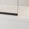 AICA 130cm Schwarz Faltwand 3 teilig Badewanneaufsatz mit Produktbild-Vorschau 7