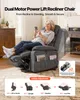 Fauteuil TV VEVOR électrique, fauteuil relax avec aide au Voir les images du produit 2