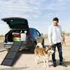 LZQ 157cm Hunderampe Auto Klappbar,Hundetreppe Auto mit Produktbild-Vorschau 9