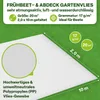 TTL GARDEN Frühbeetvlies 20m² 2x10m – 17g/m² Produktbild-Vorschau 2