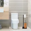 Relaxdays WC Garnitur, Klobürste & Klorollenhalter, Bambus Produktbild-Vorschau 3