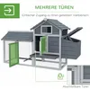 PawHut Zwerghühnerstall Zwerghühnerhaus mit Nistkasten Produktbild-Vorschau 5
