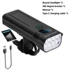10000 mAh Fahrradbeleuchtung USB-LED-Akku-Set Mountainbike Produktbild-Vorschau 1