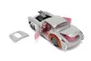 Jada Toys 253255041 Chevrolet Corvette 1957 szary z figurką Podgląd zdjęcia produktu 18