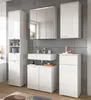 Solero armoire haute pour salle de bain 2 portes, 1 tiroir, Voir les images du produit 8