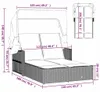 VidaXL 365806, Lounge, Gepolsterter Sitz, Polyrattan, Produktbild-Vorschau 7