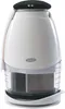 A white OXO Good Grips manual food chopper is shown against a white background. Produktbild-Vorschau