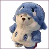 Orsacchiotto di peluche da 30 cm con costume da squalo - Anteprima dell’immagine prodotto 1