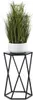 HowHomely Modern Pflanzenständer, Blumenhocker aus Metall Produktbild-Vorschau 2