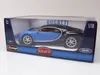 Bburago 1:18 Plus Bugatti Chiron modrá Podgląd zdjęcia produktu 18