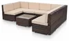 Mucola Lounge Set Polyrattan Gartenmöbel Rattanmöbel Produktbild-Vorschau 9