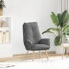 vidaXL Fotel ciemnoszary 69 x 74 x 93 cm tkanina i sklejka Podgląd zdjęcia produktu 2