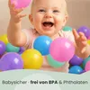 50 Bunte Bälle für Bällebad 5,5cm Baby Spielbälle Kinder Produktbild-Vorschau 3