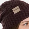 Knit Factory Haze Mütze - Midnight Plum - One Size Produktbild-Vorschau 3