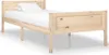 vidaXL Posteľ z masívneho dreva Borovica 90x200 cm Náhľad obrázku produktu 6