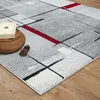 Abstraktní designový koberec s krátkým vlasem do obývacího Náhled obrázku produktu 4