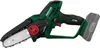 A cordless chainsaw is shown against a white background. Produktbild-Vorschau