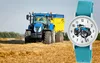 Kinder Armbanduhr Jungen Mädchen Trecker blau Traktor Produktbild-Vorschau 7