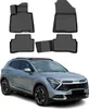 2022-2025 Kia Sportage tappetini TPE nero 4 pezzi Anteprima dell’immagine prodotto 1