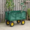 Faltbarer Garten-Transportwagen 200 l 550 kg Luftreifen Produktbild-Vorschau 7