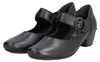 Ballerine con tacco in pelle Anteprima dell’immagine prodotto 3