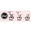 Smoby Dreirad Baby Balade Rosa Produktbild-Vorschau 3
