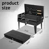 ALIGHTUP Gartengrill, Holzkohlegrill 44 x 27 x 47 Produktbild-Vorschau 7