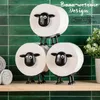 Toilettenpapierhalter Hund Deko Stehend Tierform WC Produktbild-Vorschau 2
