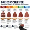Trade-Shop 50x Schleifpad Schleifpapier kompatibel mit Produktbild-Vorschau 3