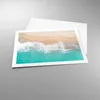 Poster - Poster ohne Rahmen - Meer Welle Sand - 70x50 cm - Produktbild-Vorschau 3