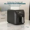 Princess SlimFry Airfryer, 8L Fassungsvermögen, 2000W, 8 Produktbild-Vorschau 2