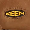 A close-up of a brown shoe with the KEEN logo. Produktbild-Vorschau