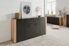 finori Sideboard Cento 51A anthrazit / Nachbildung Artisan Produktbild-Vorschau 5