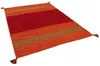 Natur Teppich Kelim Navarro Rot Orange, Größe:120x180 cm Produktbild-Vorschau 7