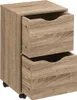 5five Simply Smart | Rolcontainer - 2 lades - Houtlook - Productafbeelding-voorbeeld 4