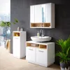 Set mobili bagno Vicco Beatrice Bianco 3 parti, Model 36287 Anteprima dell’immagine prodotto 4