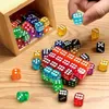 Würfel Bunt Set,100pcs Bunte Würfel,14mm Würfel Set Produktbild-Vorschau 6