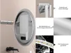 HOKO LED Wandspiegel Rund 80 cm Anti-fog Uhr Modernes Produktbild-Vorschau 16