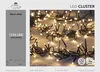 Cluster-Leuchten 1536l/9m led warmweiß - 4m Leitung schwarz Produktbild-Vorschau 4