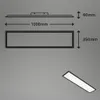 BRILONER Simple LED Panel, Neutralweißes Licht, schwarz, Produktbild-Vorschau 5